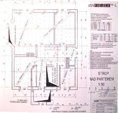 projekt archiskowronek strop nad parterem