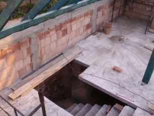 schody zabiegowe betonowe