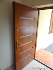 Drzwi wejściowe, drzwi drewniane, drzwi antywłamaniowe