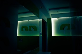 łazienka poświata led na czujke ruchu