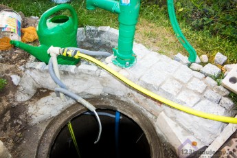 abisynka pompa studnia deszczówka