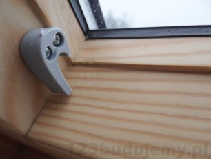 uchwyt rolety okna dachowe połaciowe