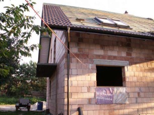 balkon układanie dachówki euroni