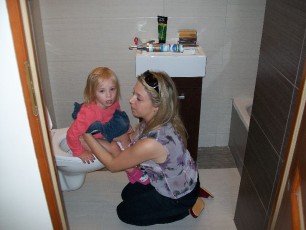 pierwsze siku w nowej łazience