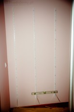 montaż zabudowy garderoby, półki drążki