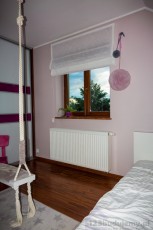 różowy pokój dzieci rolety zamiast zasłon