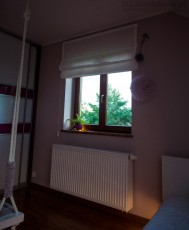 roleta rzymska wieczorową porą