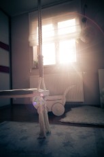 aranżacja pokoju roleta w oknie