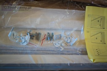 rolety w paczce. Zakupione w sklepie internetowym