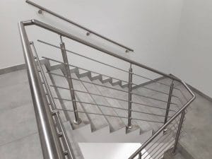 Balustrady nierdzewne