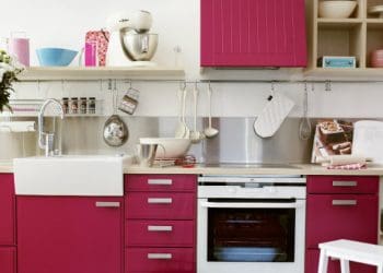 Kolorowe meble kuchenne