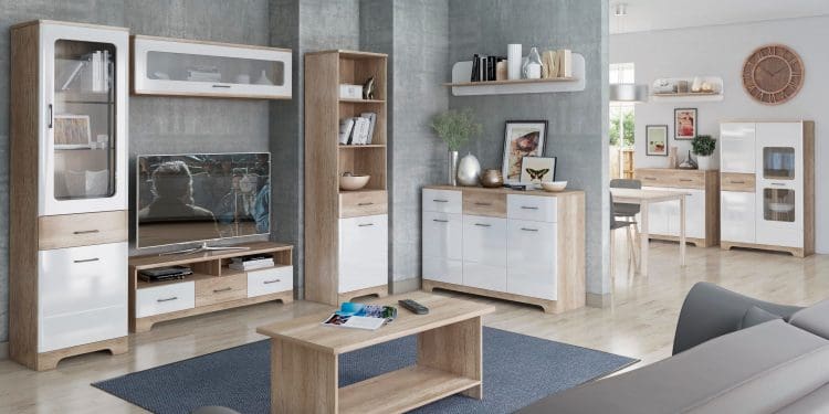 Piękny i funkcjonalny salon
