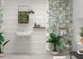Płytki z motywem florystycznym