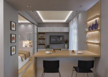 urządzenie małego mieszkania
