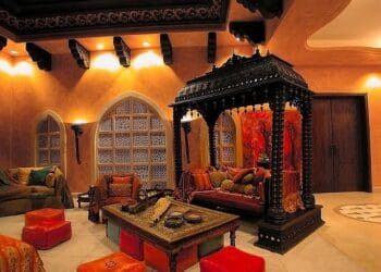 Wnętrza w stylu indyjskim