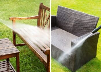 czyszczenie mebli ogrodowych