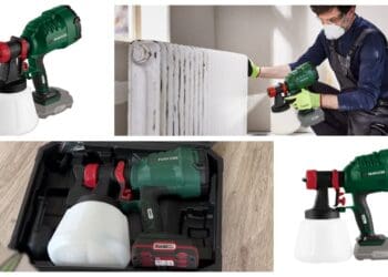 akumlatorowy piistolet do malowania parkside