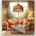 lampa w stylu boho
