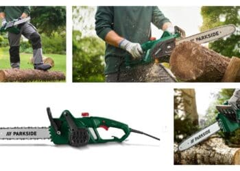 piła łańcuchowa elektryczna parkside