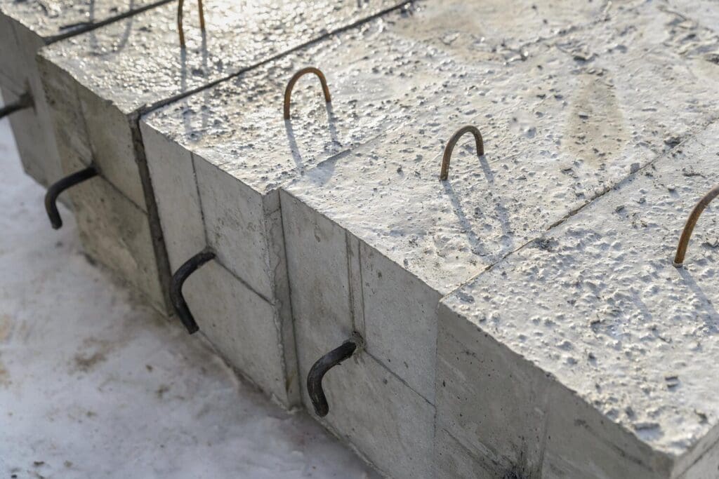 Prefabrykowane elementy z betonu