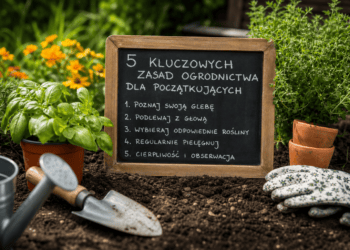 5 kluczowych zasad ogrodnictwa dla początkujących