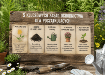 5 kluczowych zasad ogrodnictwa dla początkujących