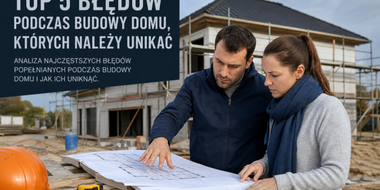Top 5 błędów podczas budowy domu, których należy unikać