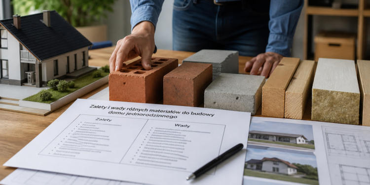 Zalety i wady różnych materiałów do budowy domu jednorodzinnego